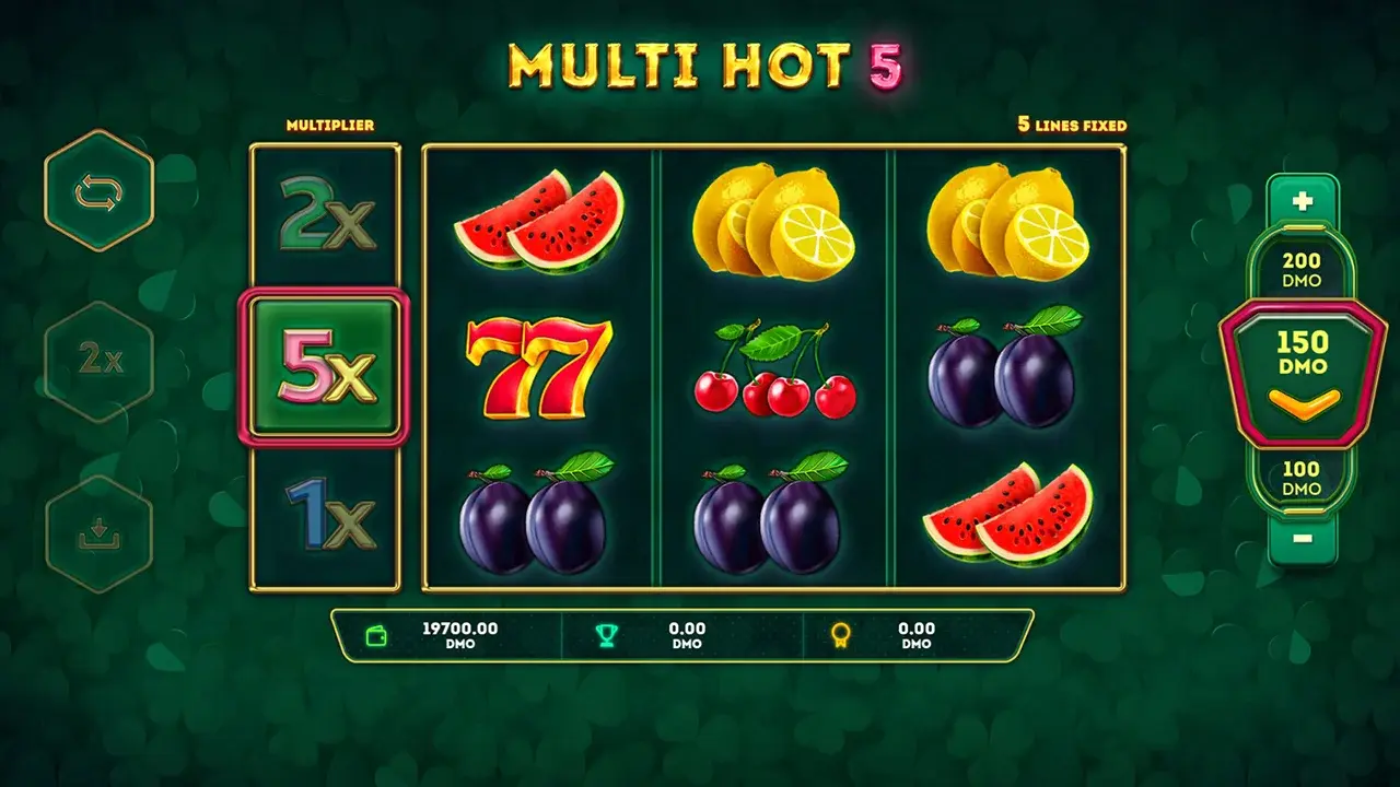 Multi Hot 5 Free Play