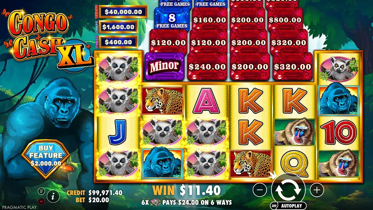 Congo Cash XL Free Play