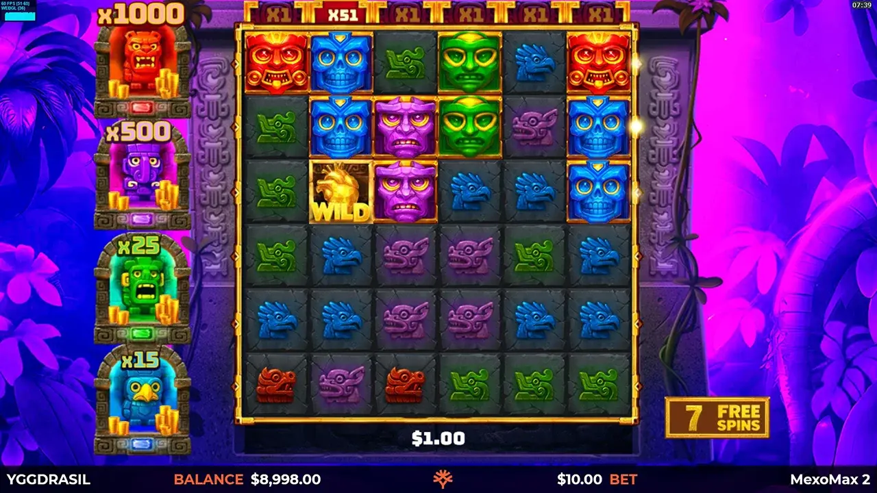 MexoMax 2 Free Spins