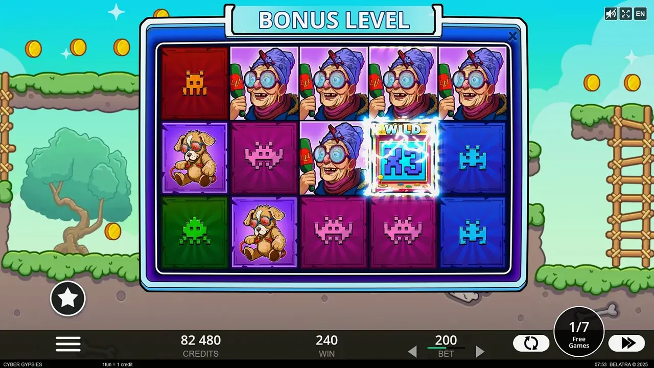 Cyber Gypsies Free Spins