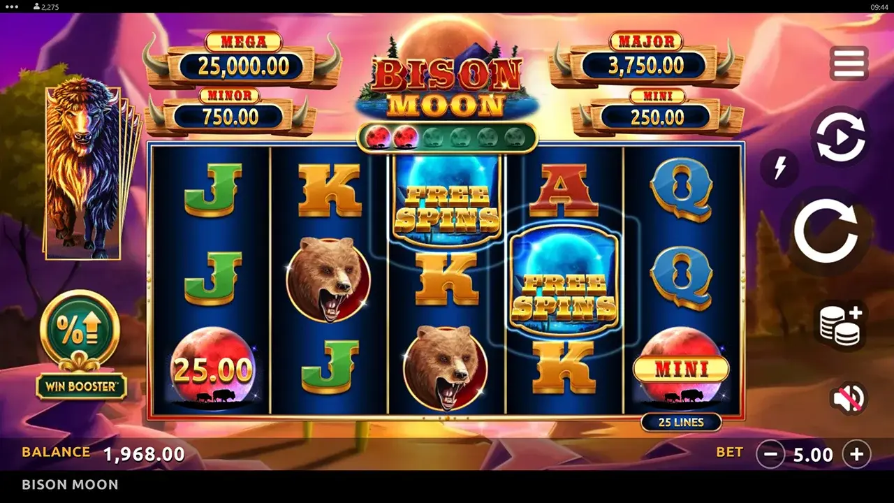 Bison Moon Special Symbols