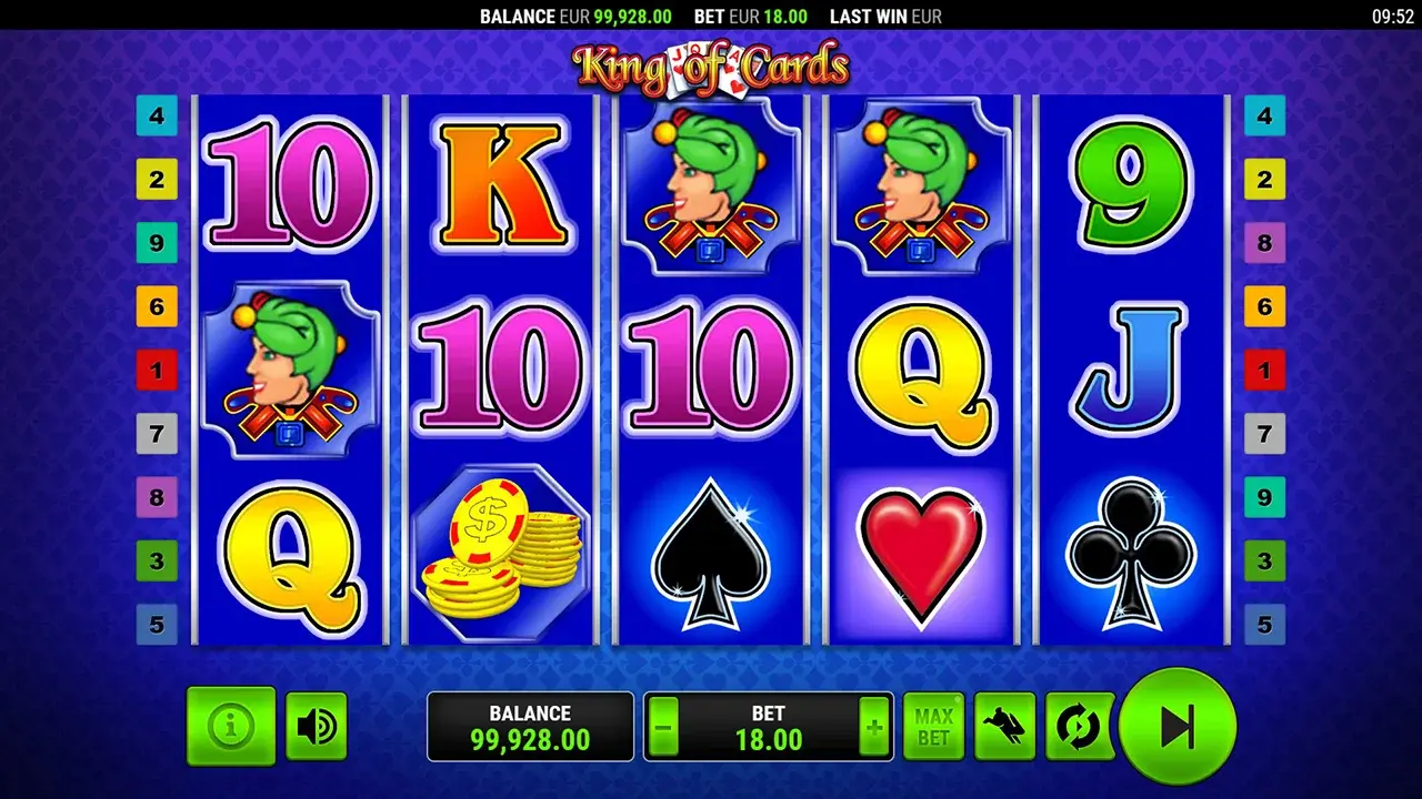 King of Cards Special Symbols