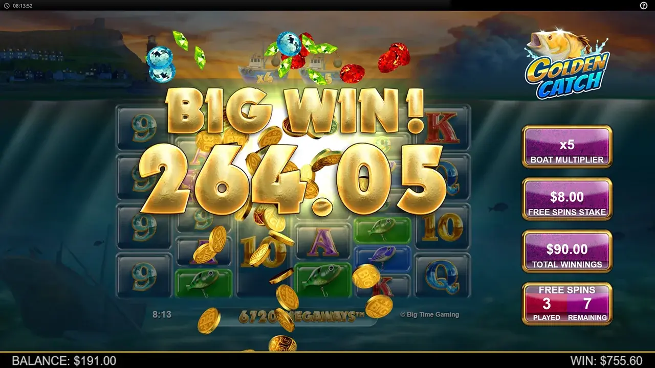 Golden Catch Big Win