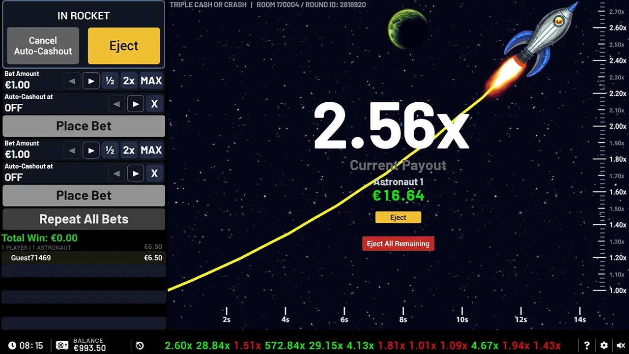 Triple Cash Or Crash Multiplier Triple Cash Or Crash Multiplier