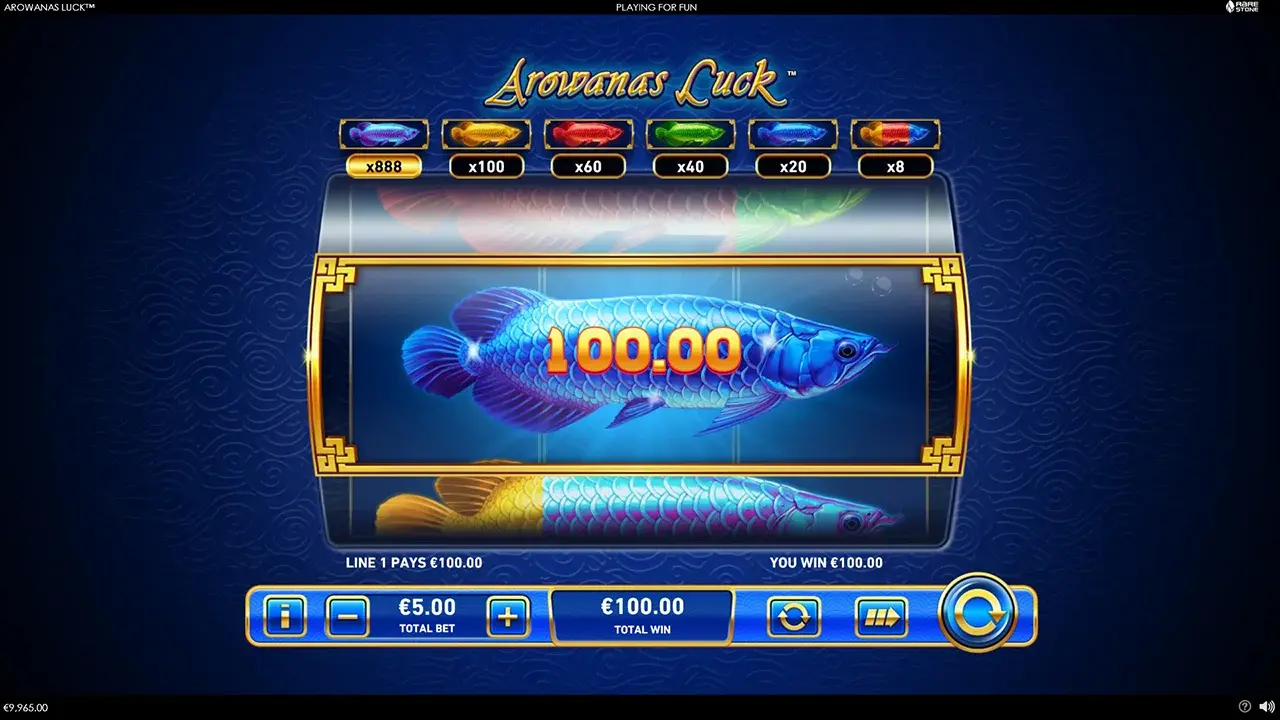 Arowana's Luck™ Win