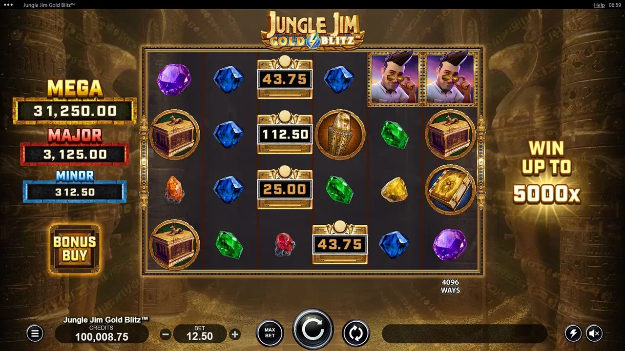 Jungle Jim Gold Blitz Free Play