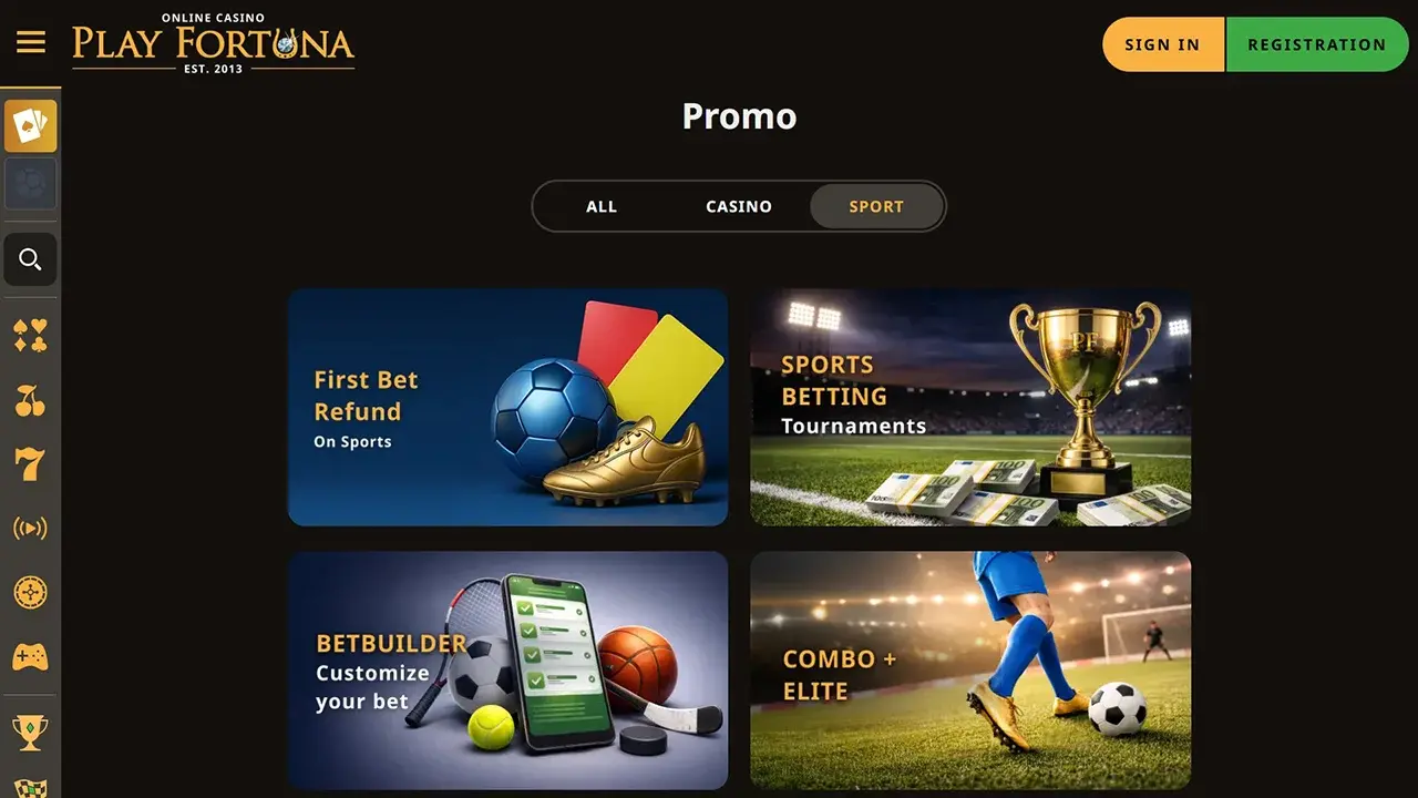 Play Fortuna Sports Bonus