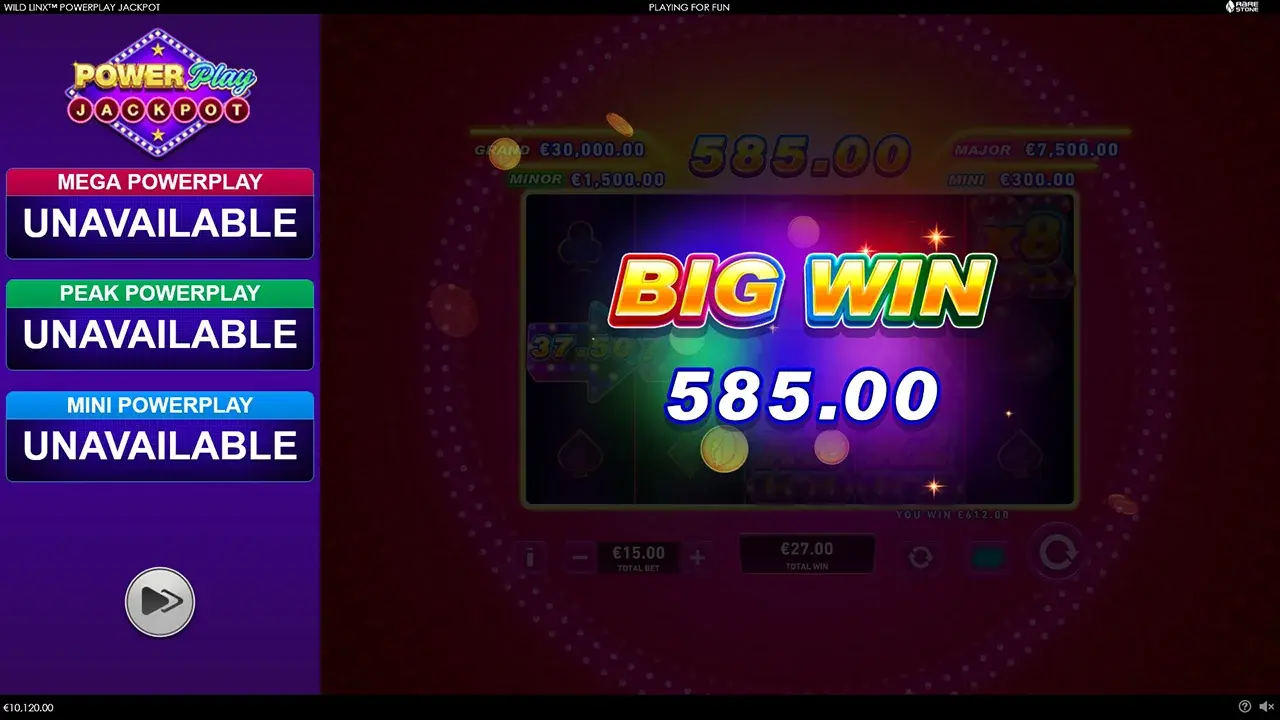 Wild Linx™ Powerplay Jackpot Big Win Wild Linx™ Powerplay Jackpot Big Win
