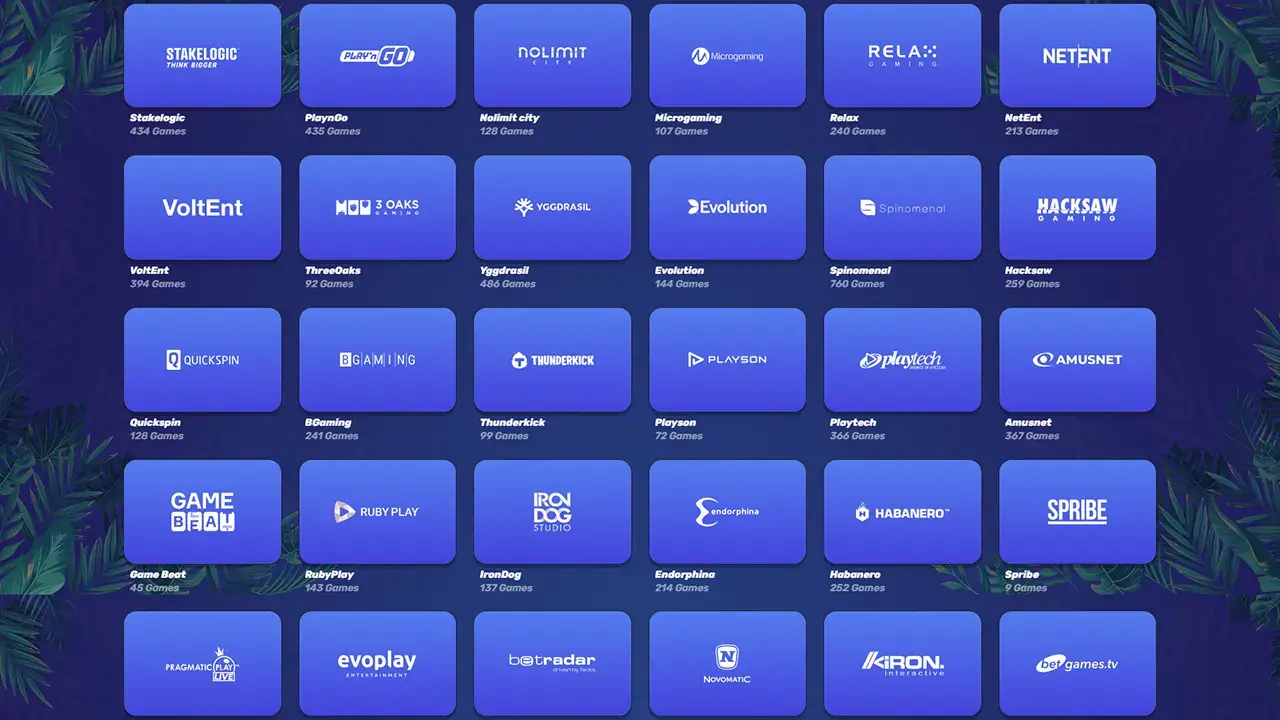 Gamblezen Casino Providers