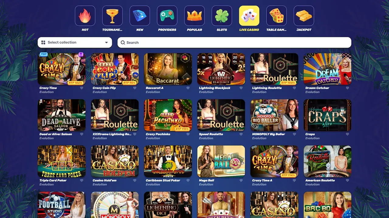 Gamblezen Casino Live Dealer
