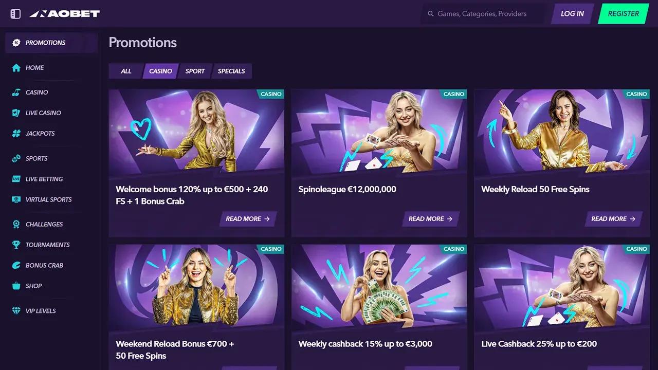 NaoBet Casino Promos