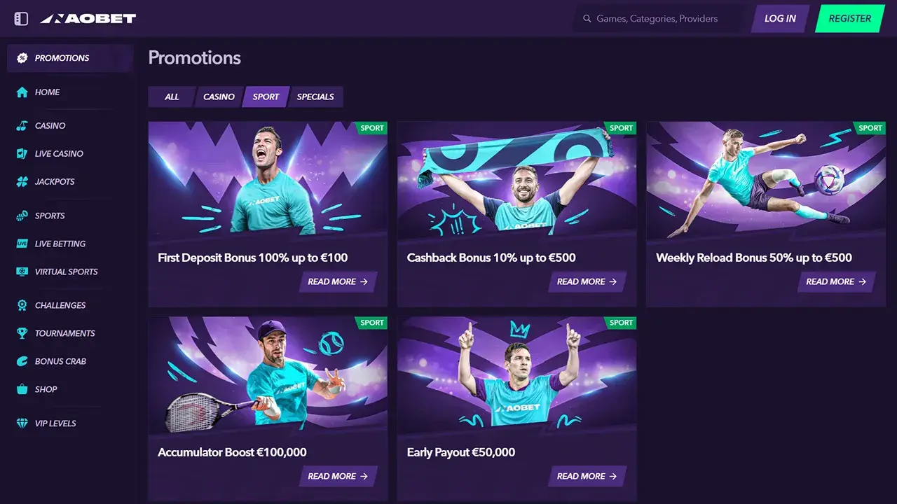 NaoBet Casino Sports Promos