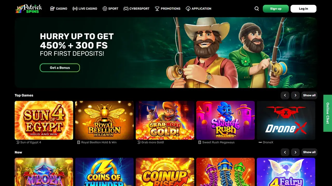 PatrickSpins Casino