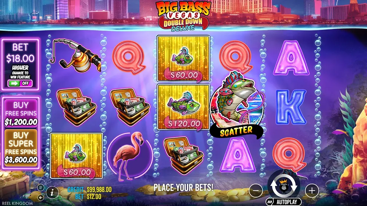 Big Bass Vegas Double Down Deluxe