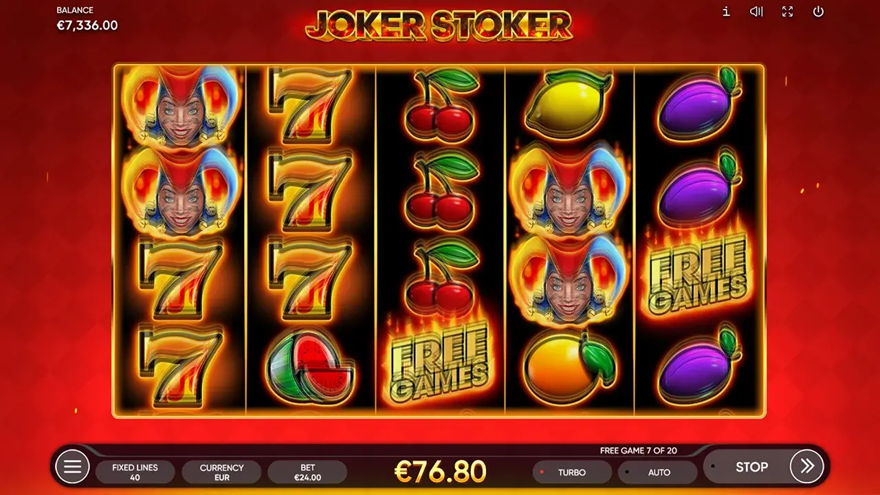 Joker Stoker Free Spins
