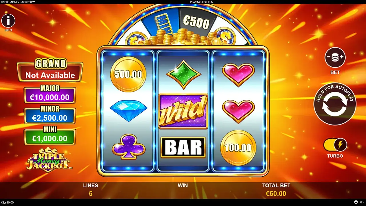 Triple Money Jackpot Special Symbols Triple Money Jackpot Special Symbols