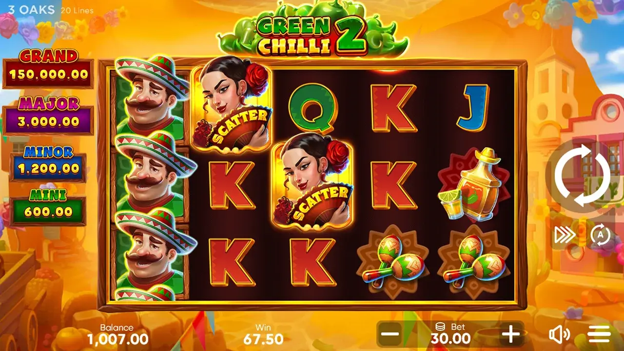 Green Chilli 2 Special Symbols
