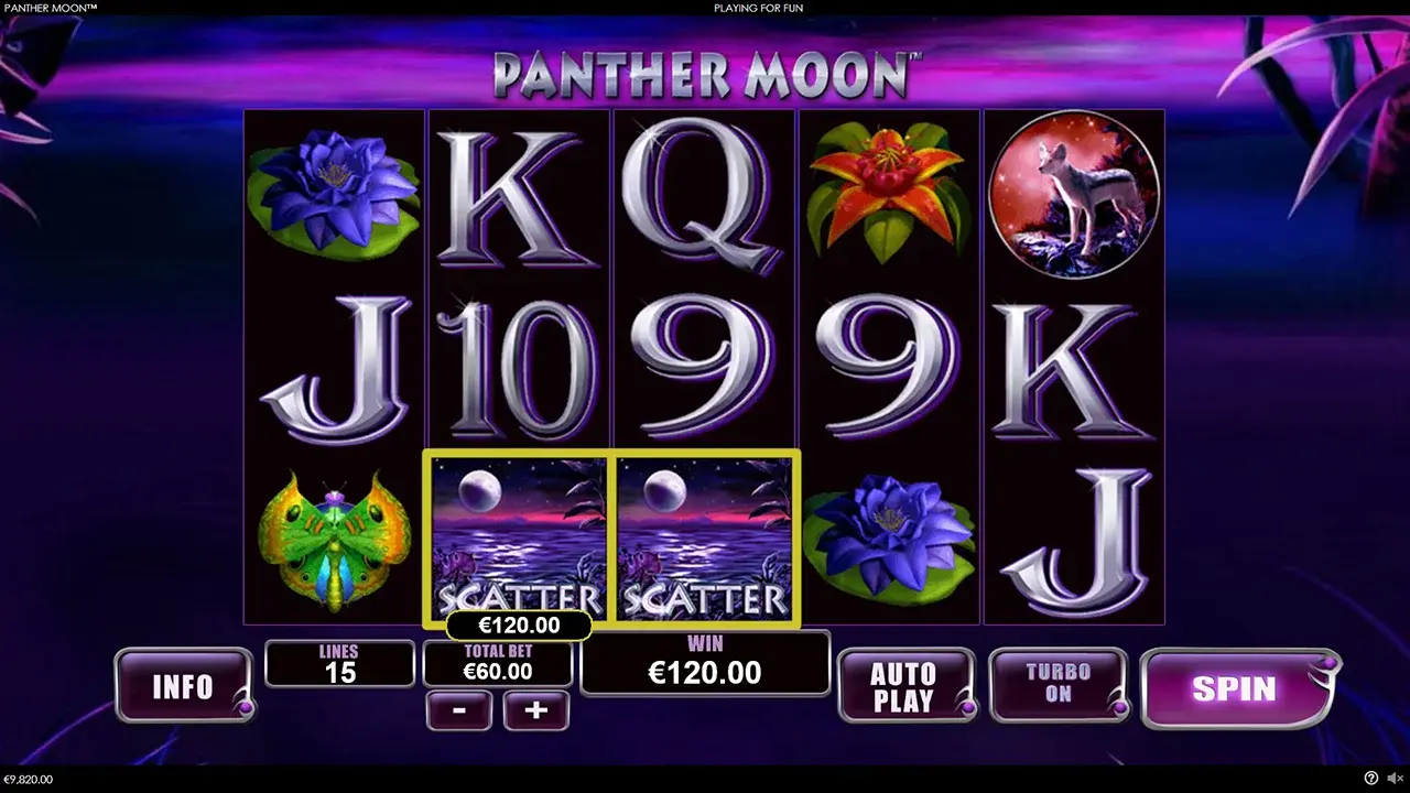 Panther Moon Scatter Symbol Panther Moon Scatter Symbol