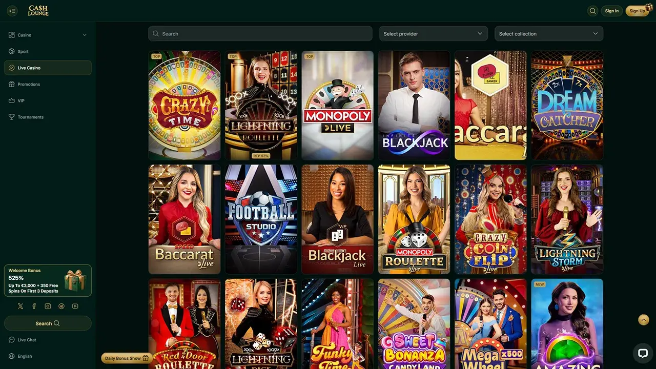 Cash Lounge Casino Live Dealer Cash Lounge Casino Live Dealer