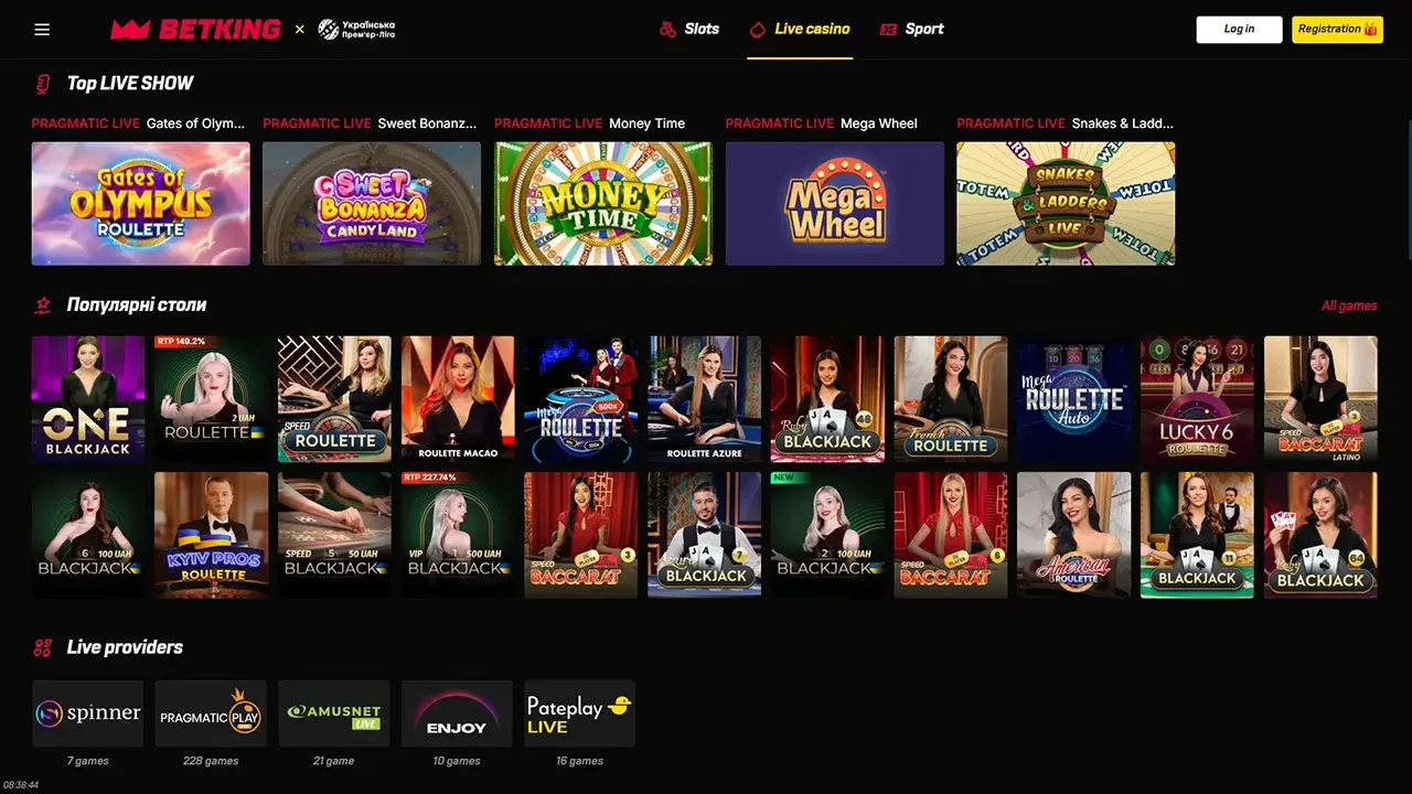 BETKING Casino Live Dealer BETKING Casino Live Dealer