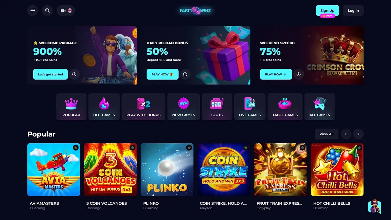 PartySpinz Casino