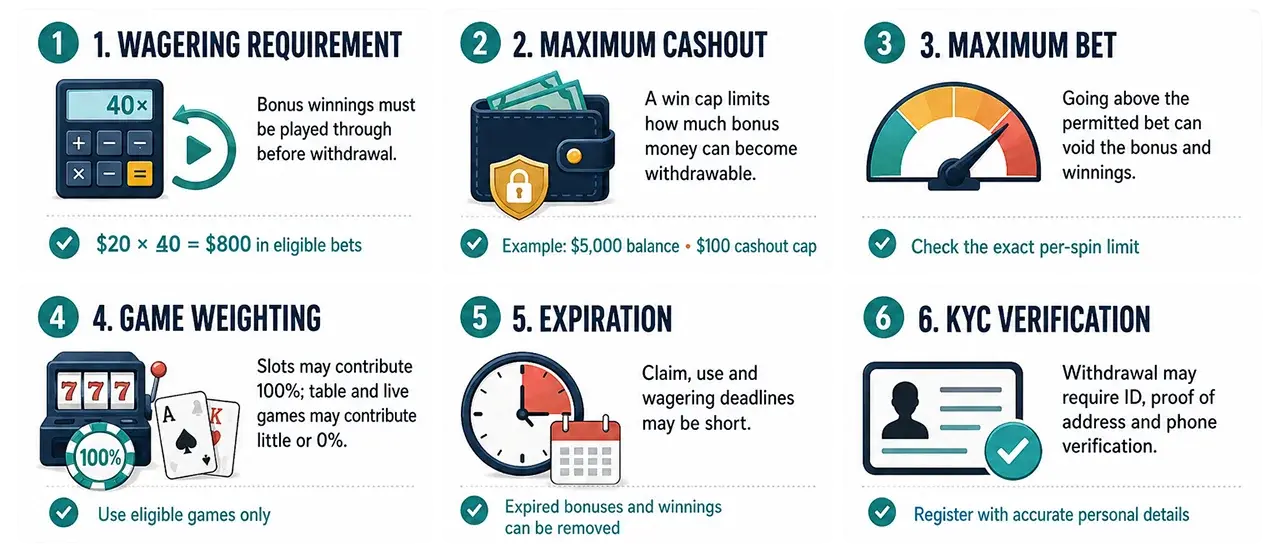 Understanding Crucial Bonus Terms and Conditions Understanding Crucial Bonus Terms and Conditions
