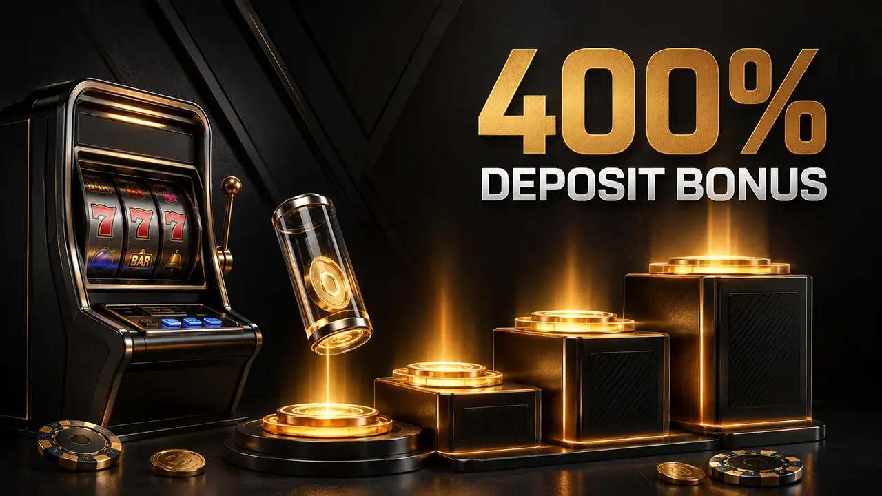 400% Deposit Bonus