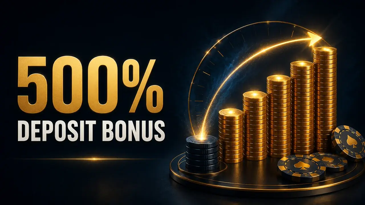 500% Deposit Bonus Casino 500% Deposit Bonus Casino