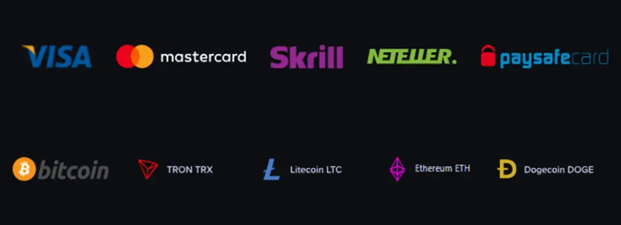 Cosmobet Casino Payment Methods
