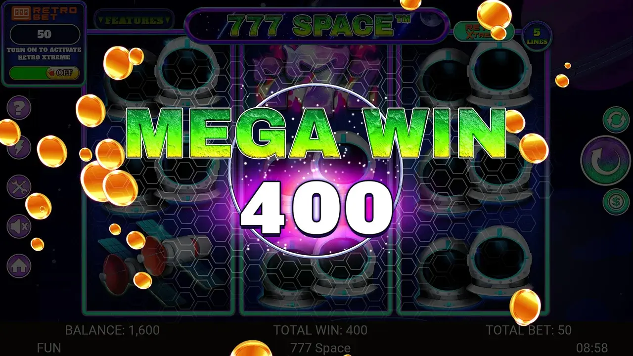 777 Space Mega Win