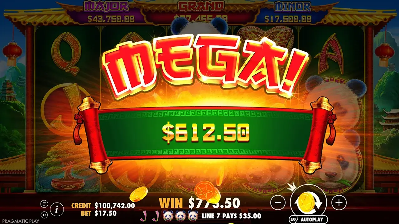 Panda's Fortune 2 Mega Win
