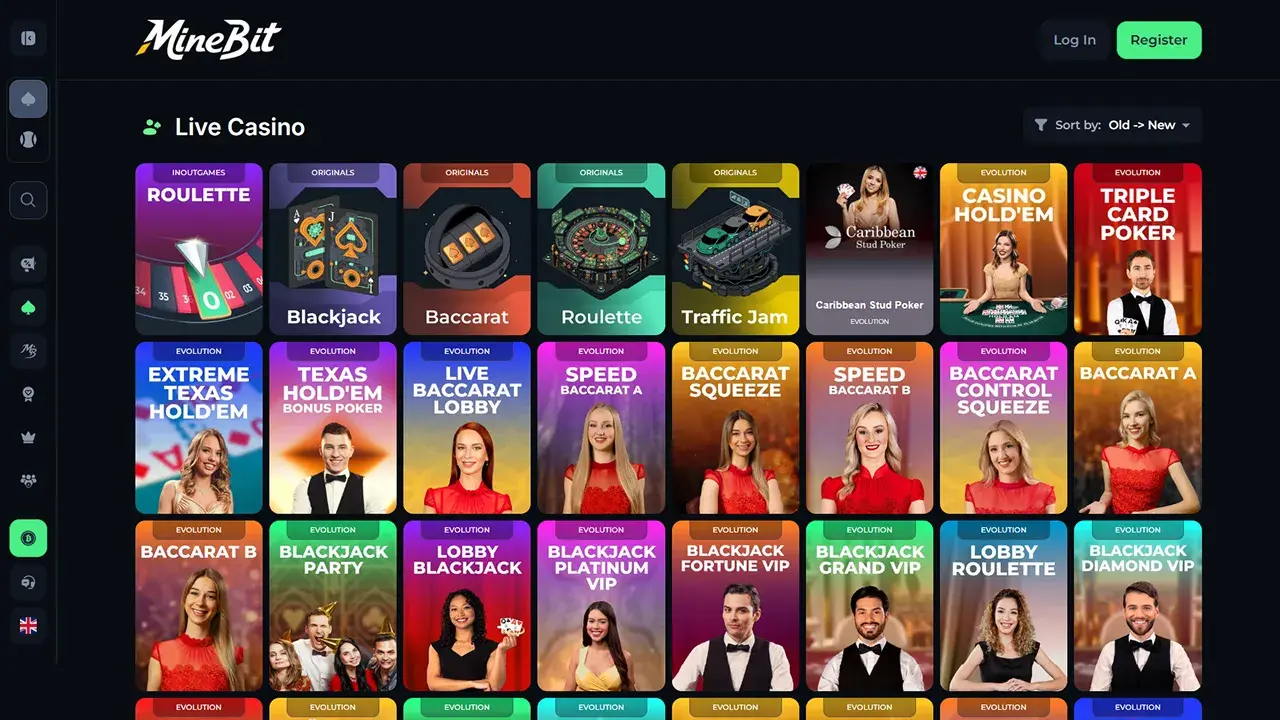 MineBit Casino Live Dealer MineBit Casino Live Dealer