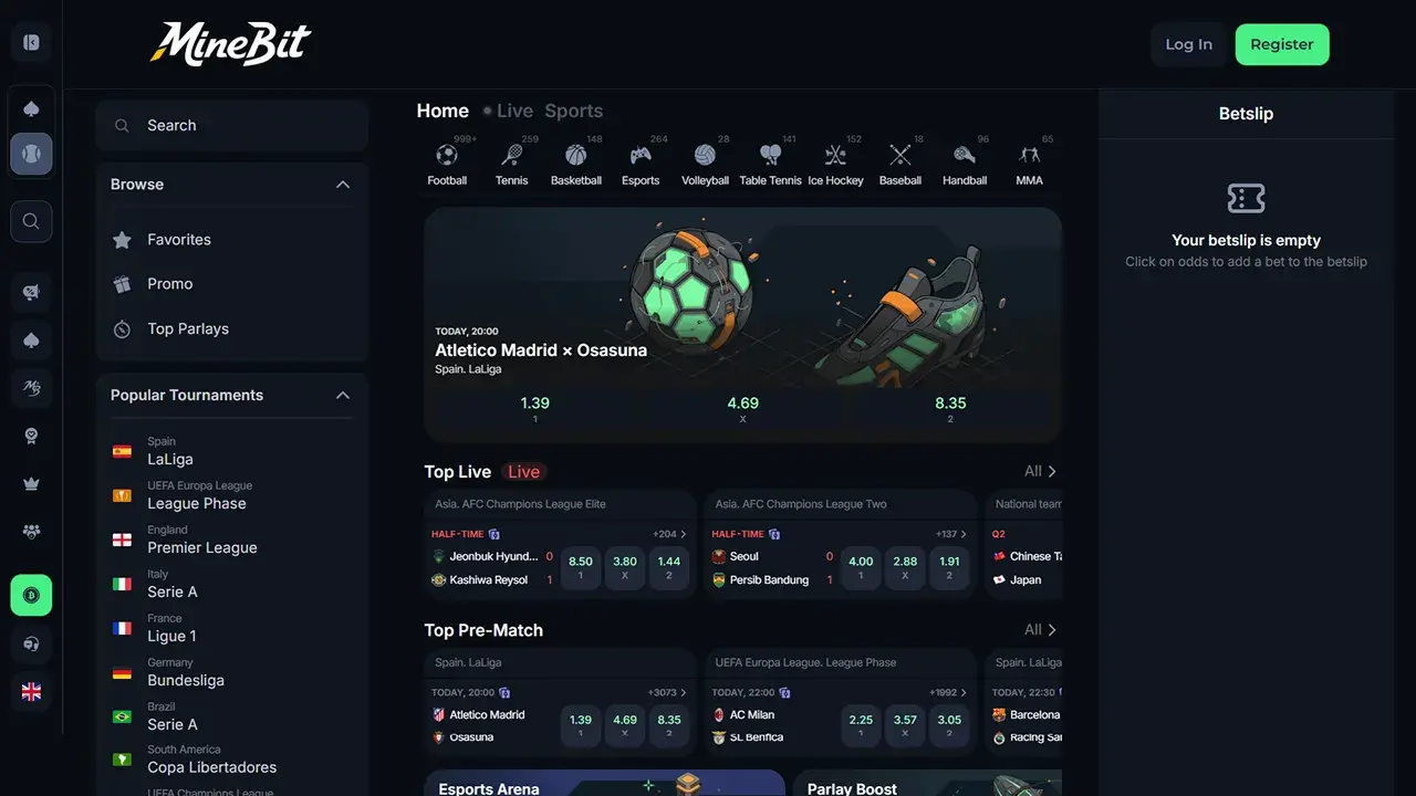 MineBit Casino Sports Betting MineBit Casino Sports Betting