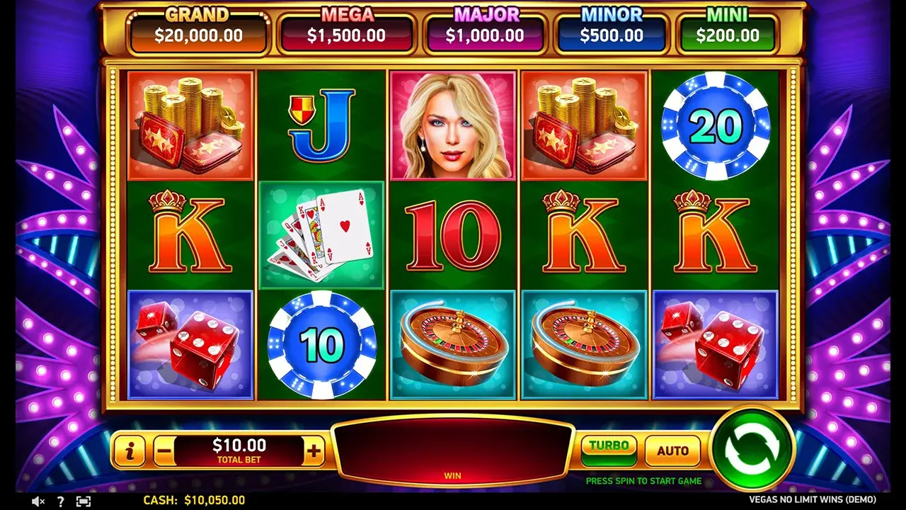 Vegas No Limit Wins Free Play